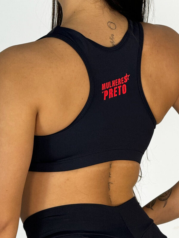 Top Performance preto | Black fire | Edição especial Mulheres de preto | Suprema - Imagem 2