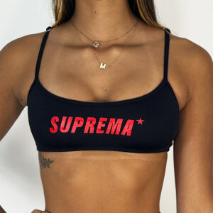 Top alça preto | Black fire | Edição especial Mulheres de preto | Suprema