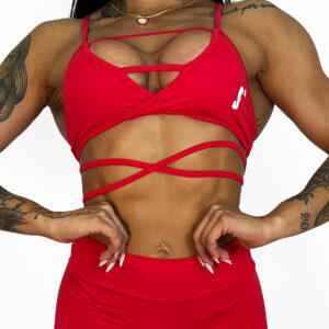 Top trançado vermelho | Supremadrop
