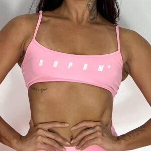 Top alça rosa | Rosa Baby | Suprm