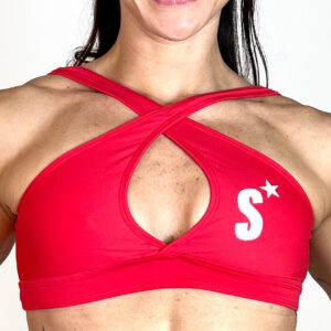 Top cruzado vermelho | Supremadrop