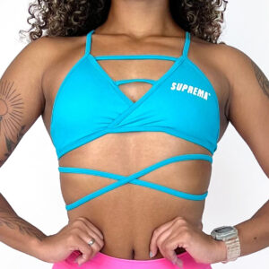 Top trançado azul Miami | Supremadrop