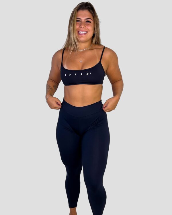 Top alça preto | Suprm