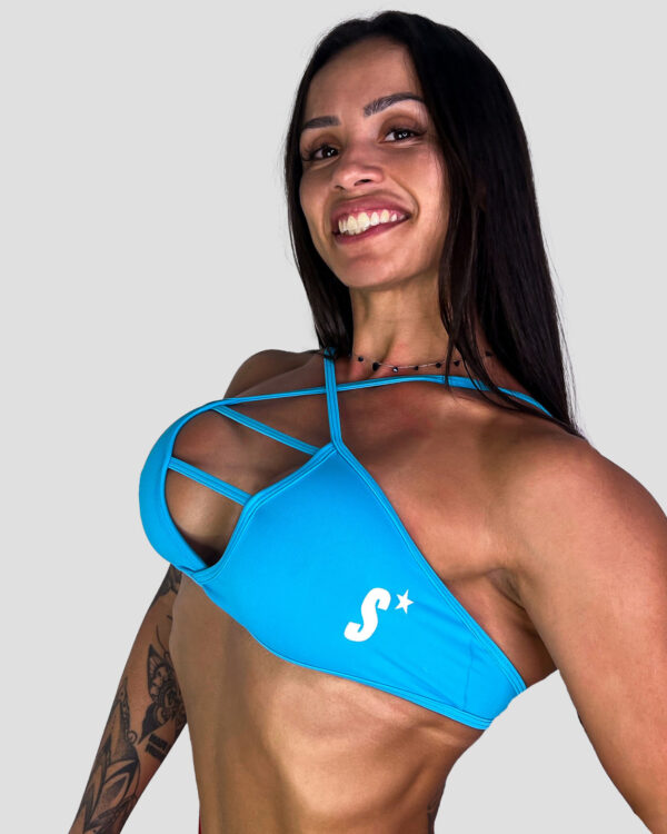 Top trançado azul celeste | Supremadrop