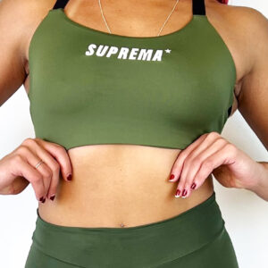 Top gladiador verde militar | Suprema